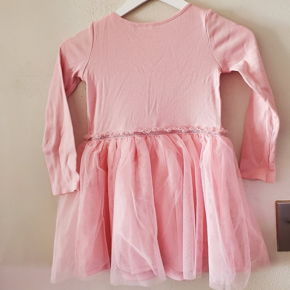 The Children's Place girl's long sleeve dress - pink - Picture 6 of 8